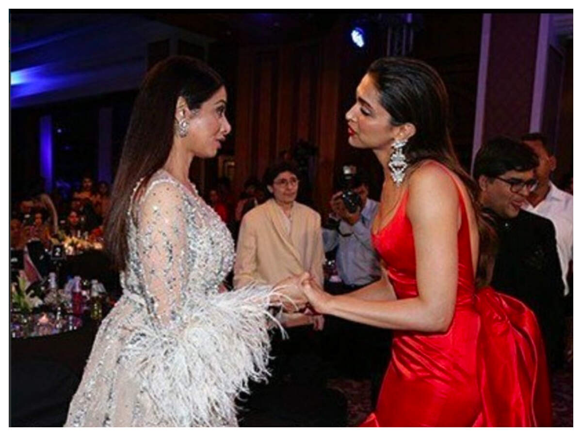 THIS is what Deepika Padukone spoke about in her last conversation with late actress Sridevi | Hindi Movie News - Times of India