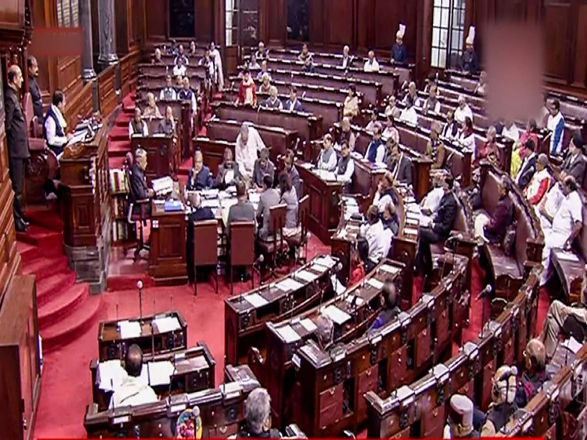 Rajya Sabha Chairman M Venkaiah Naidu conducts proceedings of the House during the Winter Session. 