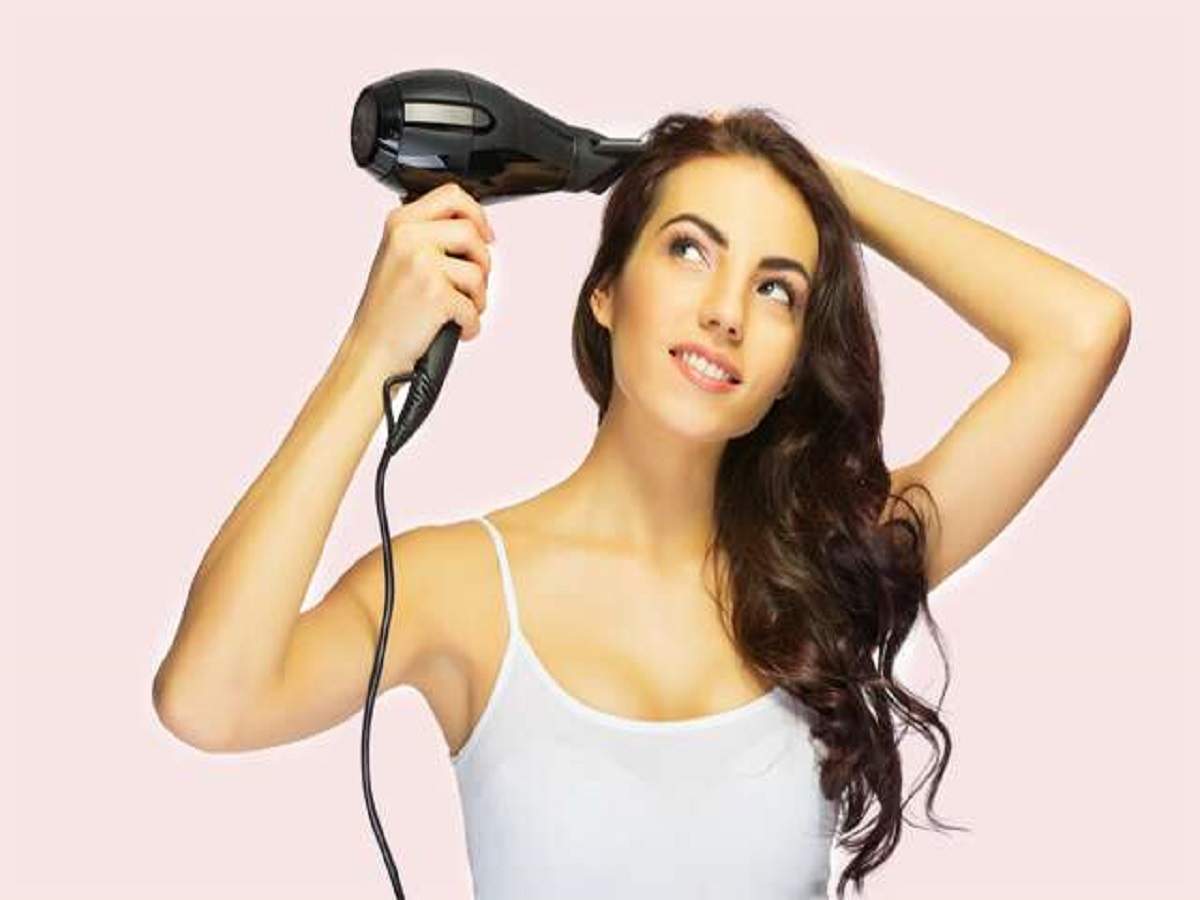 How to Use a Hair Dryer Featuring Exciting Action Photos  Bellatory