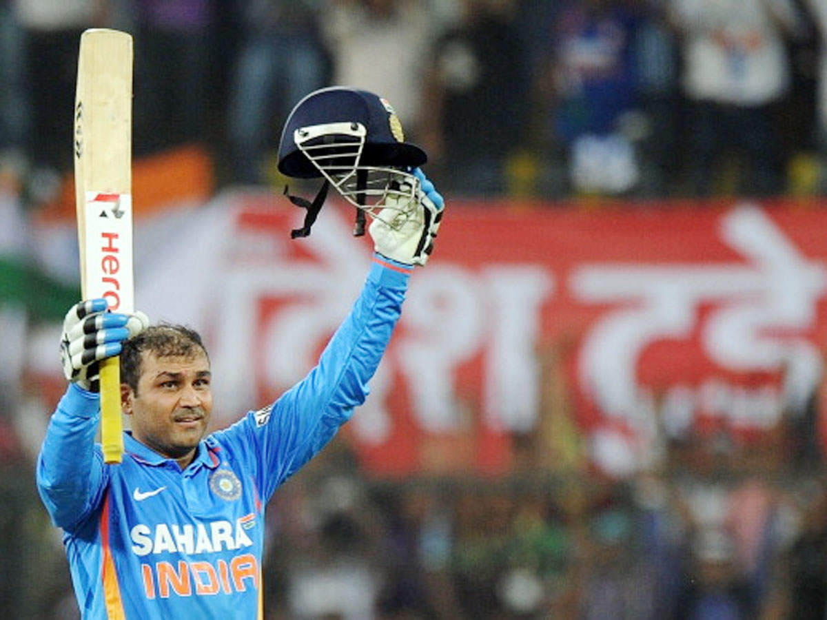 This day, that year: Virender Sehwag became second batsman to score double century in ODIs | Cricket News - Times of India