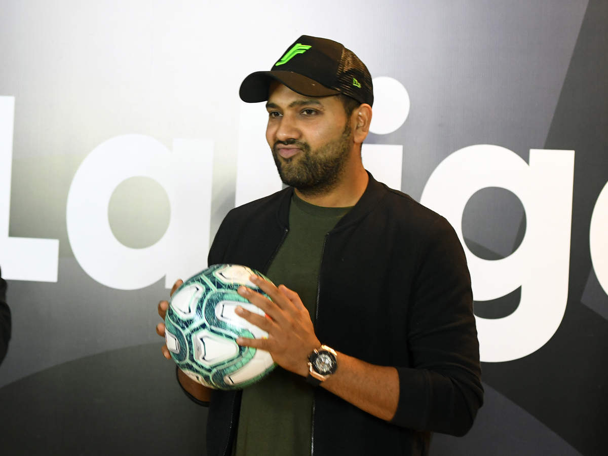 Rohit Sharma La Liga Names Rohit Sharma As Brand Ambassador