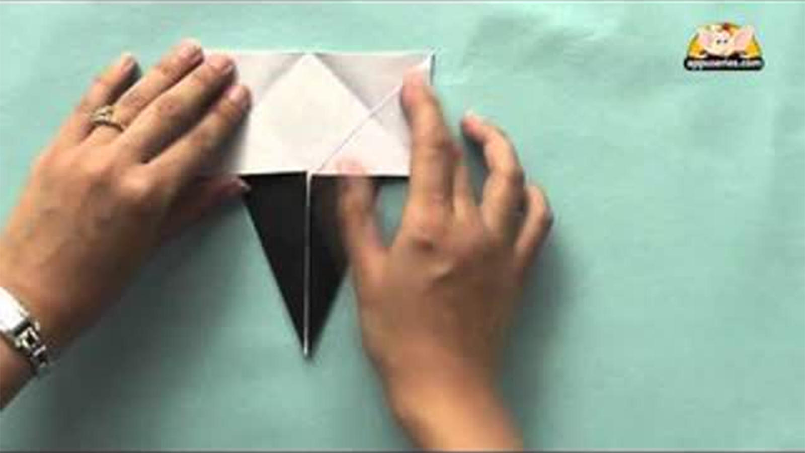 Learning Videos For Kids Origami Making In Gujarati Bird Making