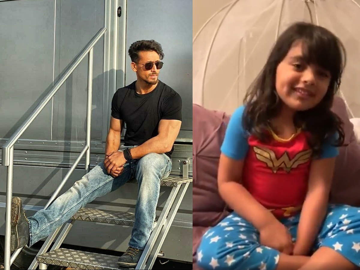 Video I Love You Tiger Shroff Come See Me Says A Five Year Old Fan And Tiger Gives The Most Adorable Response To Her Hindi Movie News Times Of India