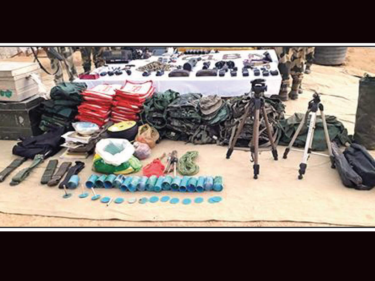 The arms and ammunition were seized in Lawngtlai district of Mizoram