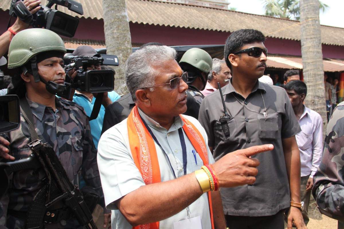 West Bengal BJP president Dilip Ghosh (File Photo)