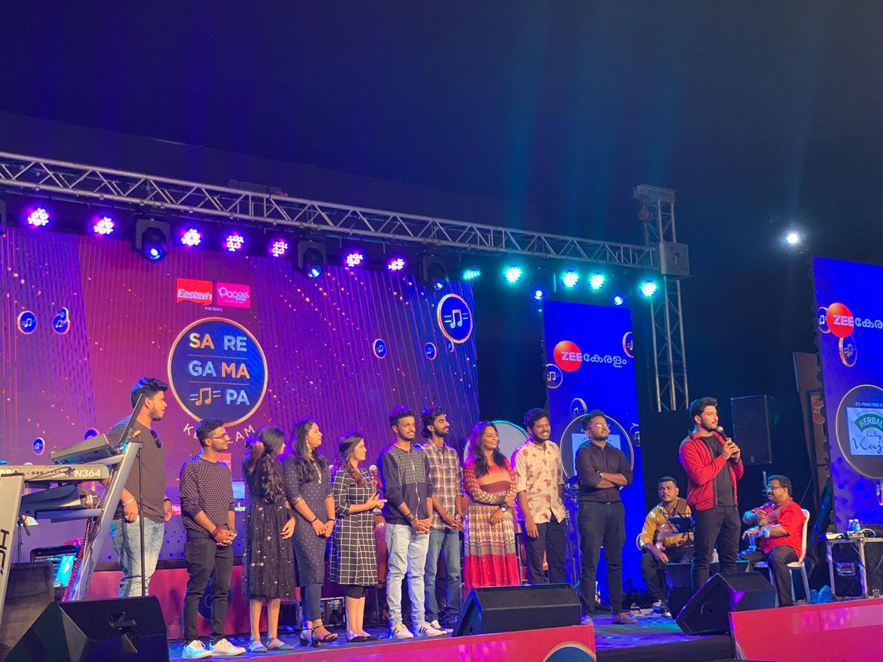 Sa Re Ga Ma Pa Keralam Contestants Perform Live At The Capital City Events Movie News Times Of India