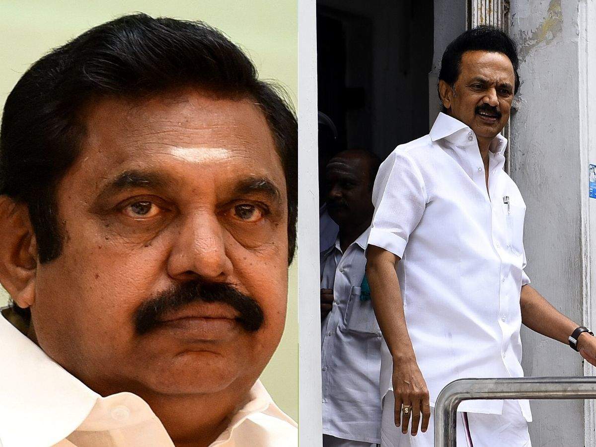 Tamil Nadu CM Edappadi K Palaniswami, DMK chief MK Stalin embroiled in war  of words | Chennai News - Times of India