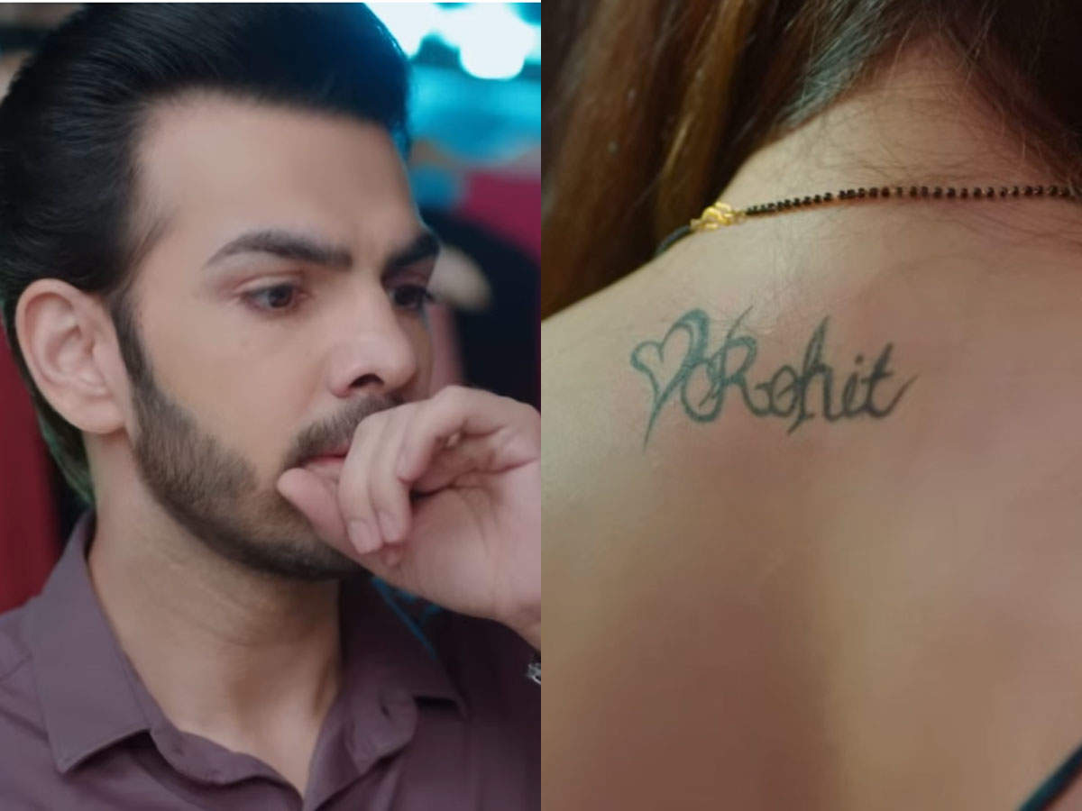 Kahaan Hum Kahaan Tum update, January 2: Sonakshi gets a tattoo of Rohit's  name - Times of India