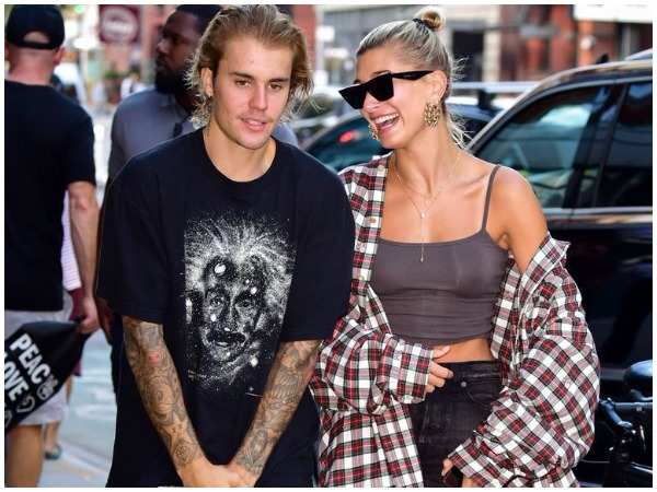 Hailey Bieber Hailey Bieber And Justin Bieber Usher In 2020 With