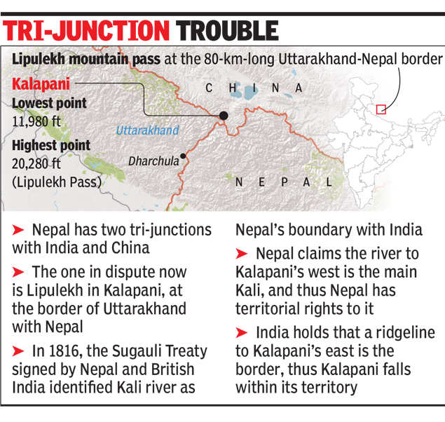 New map in no way revises boundary with Nepal: MEA | India News ...