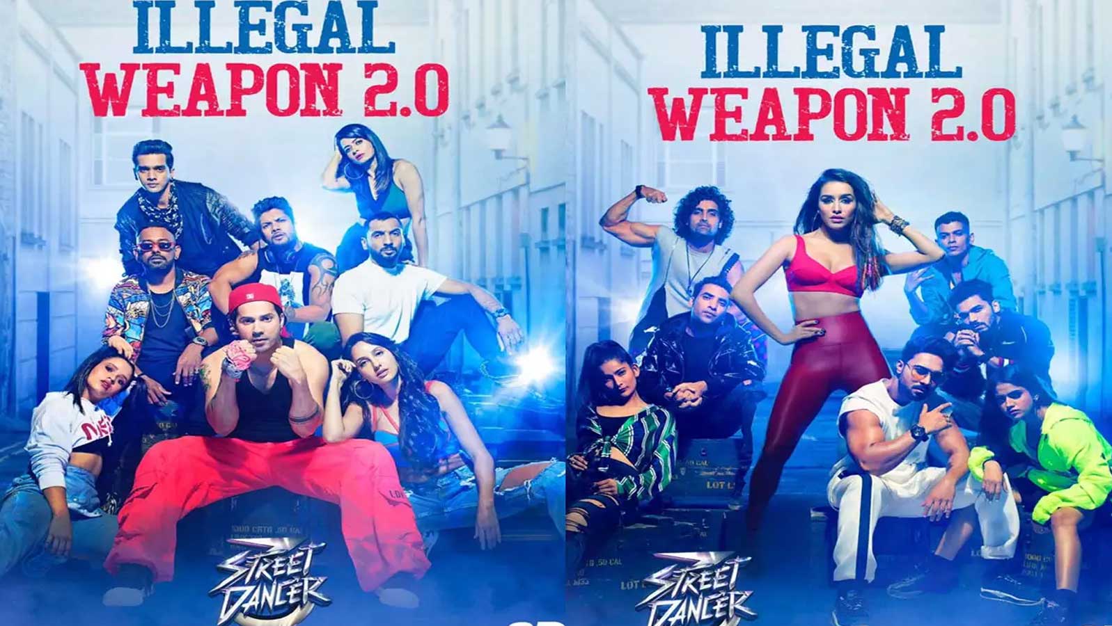 Street Dancer 3d Varun Dhawan And Shraddha Kapoor Promise A Dance Off Unlike Any Other In Illegal Weapon 2 Song That Drops Tomorrow Hindi Movie News Times Of India