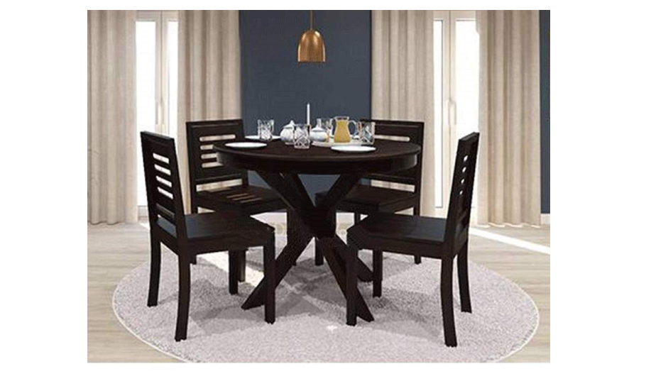 Round Dining Tables The Ideal, Small Round Kitchen Table And 4 Chairs