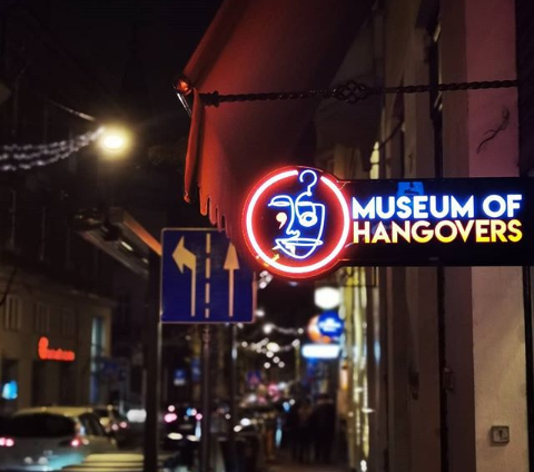 This quirky Museum of Hangovers is an ode to your boozy night ventures