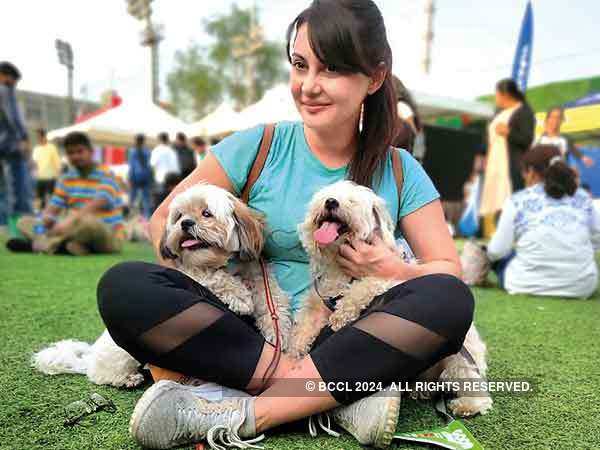 Minissha Lamba at the Pet Fed festival at Juhu