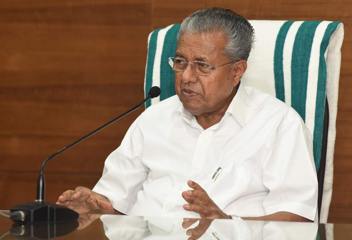 Kerala Chief minister Pinarayi Vijayan