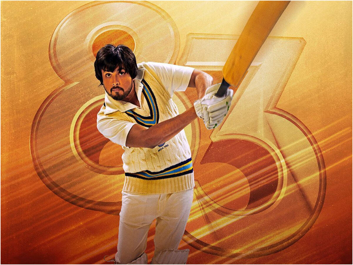 '83 new poster: Ranveer Singh introduces Chirag Patil as Sandeep Patil, calls him 'Sandy Storm' - Times of India