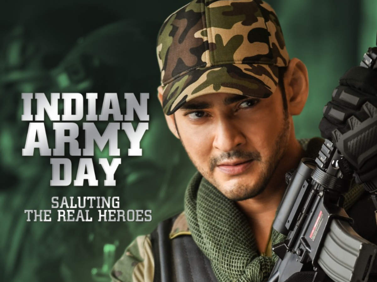 Indian Army Day: Mahesh Babu bows to Indian Armed forces | Telugu ...