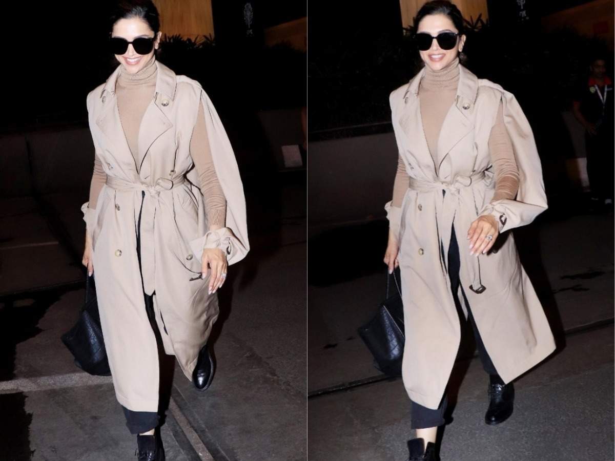 Deepika Padukone's airport looks are giving us major travel-style goals  :::MissKyra