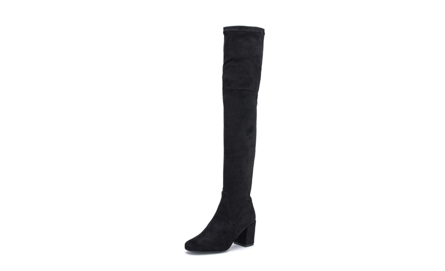 Details about   Ladies Spot On Casual Knee High Boots
