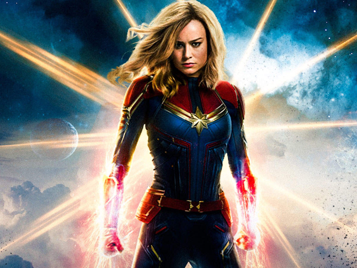 New Captain Marvel Movie 2019 Hot Brie Larson Marvel 12x18 24x36 Poster 117 