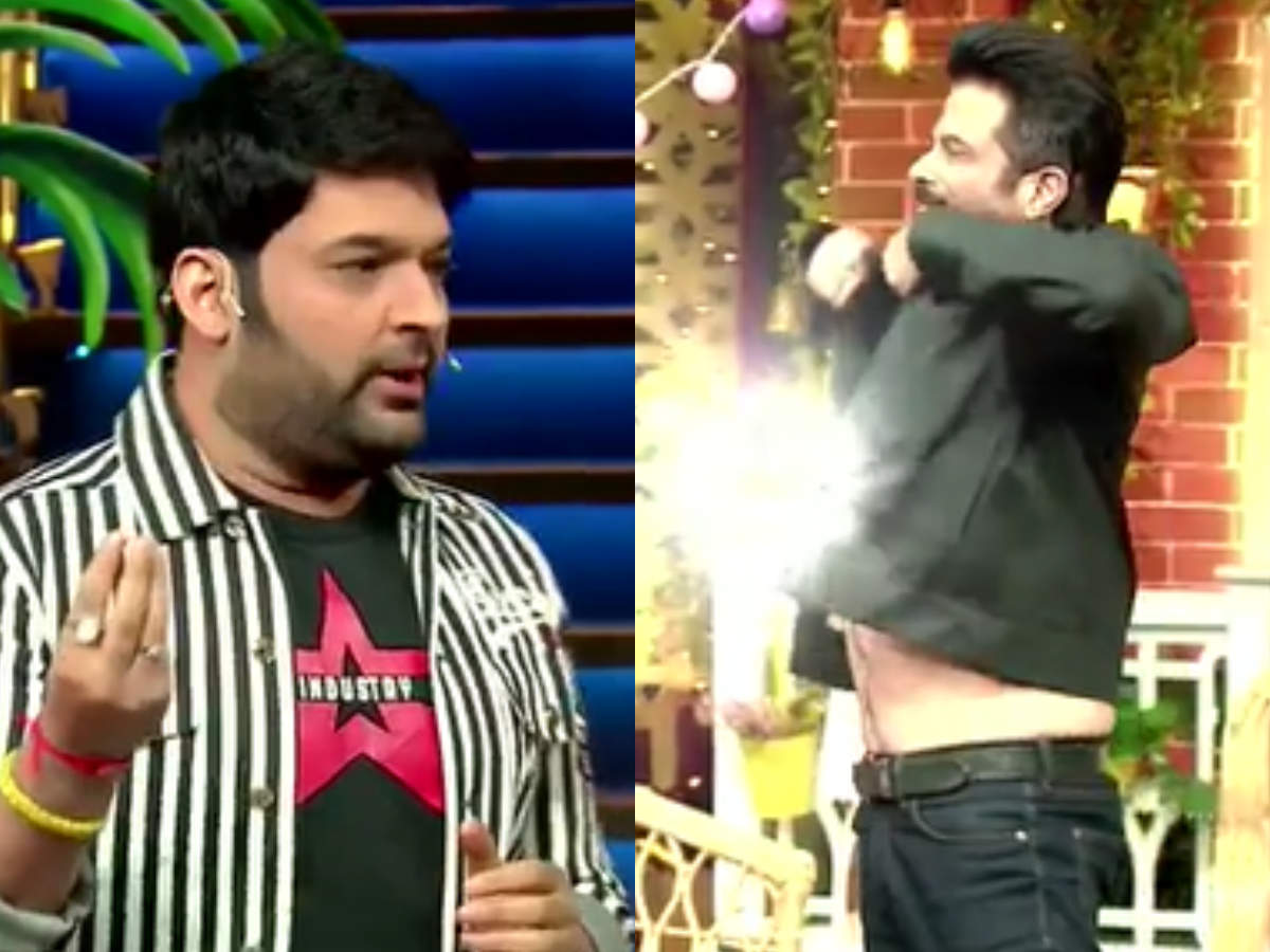 The Kapil Sharma Show Anil Kapoor Shows Off His Bare Chest Tells Kapil To Take A Look At His