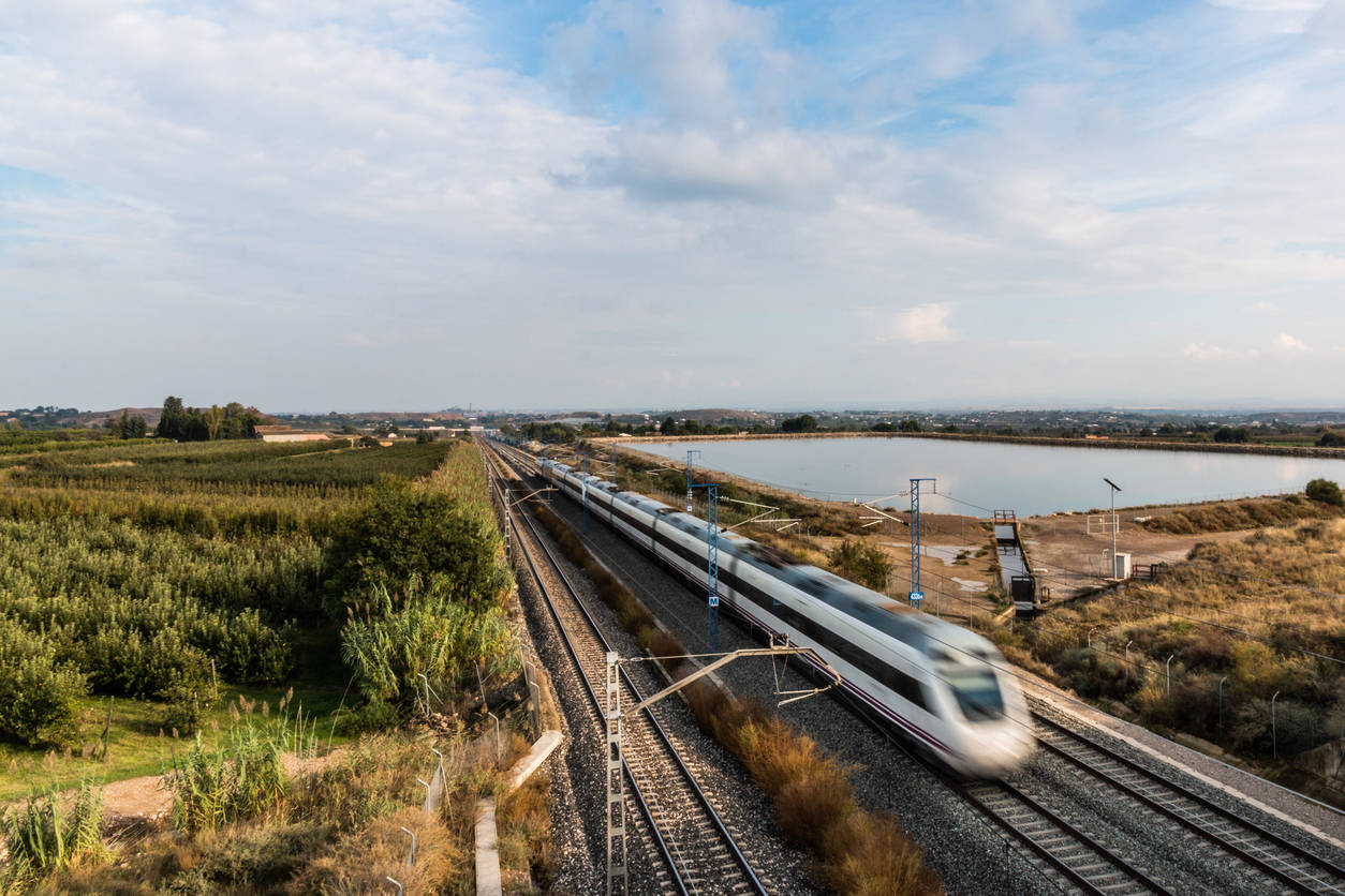 You can travel between Barcelona and Madrid in a low-cost high-speed train