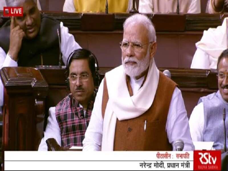 Live: PM Modi speaks in Rajya Sabha