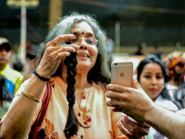 Mumbai women participate in the city's largest hair donation drive at KGAF | Events Movie News - Times of India Mumbai women participate in the city's largest hair donation drive at KGAF | Events Movie News - Times of India