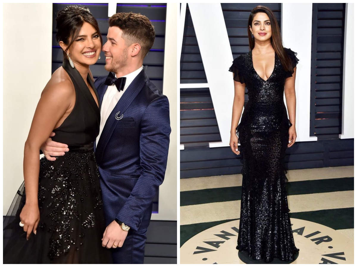 Oscars 2020 Priyanka Chopra Shares Throwback Photos Of Her After Party Looks On Social Media Hindi Movie News Times Of India