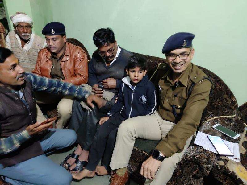 Child who was recovered by police