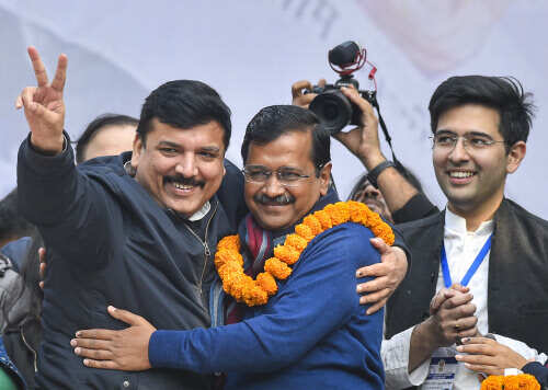 Delhi results live: AAP maintains comfortable lead, BJP set for gains