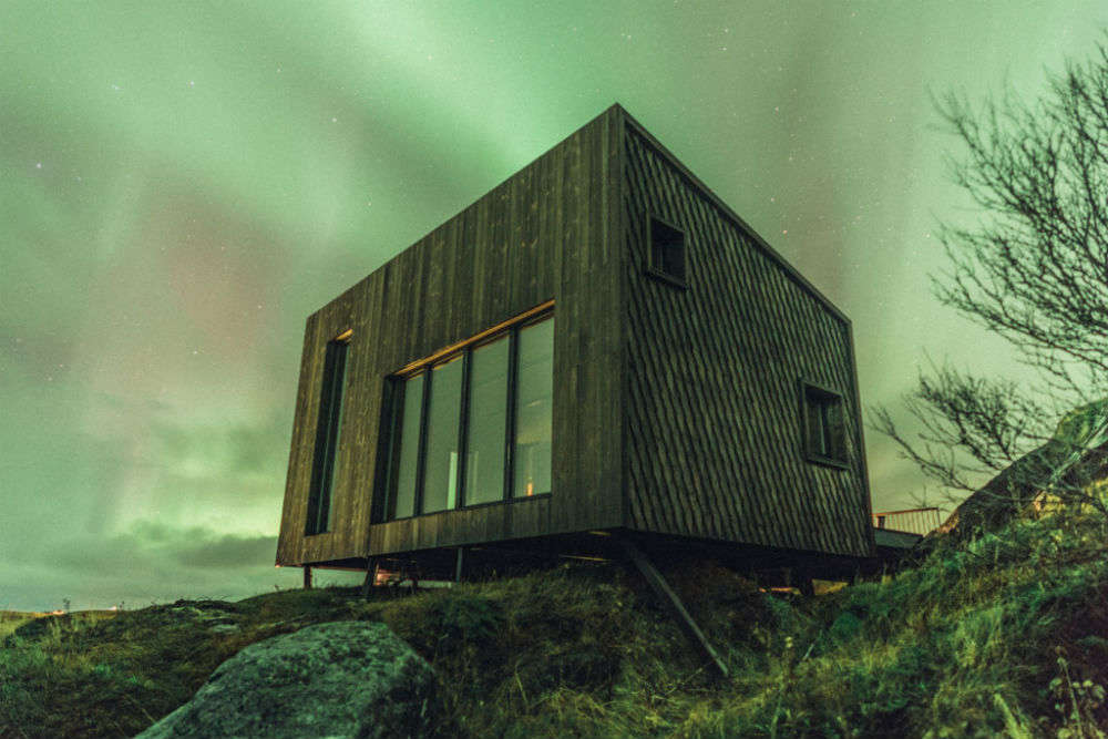 This village with tiny house in Arctic is a hotel, far from madding crowd