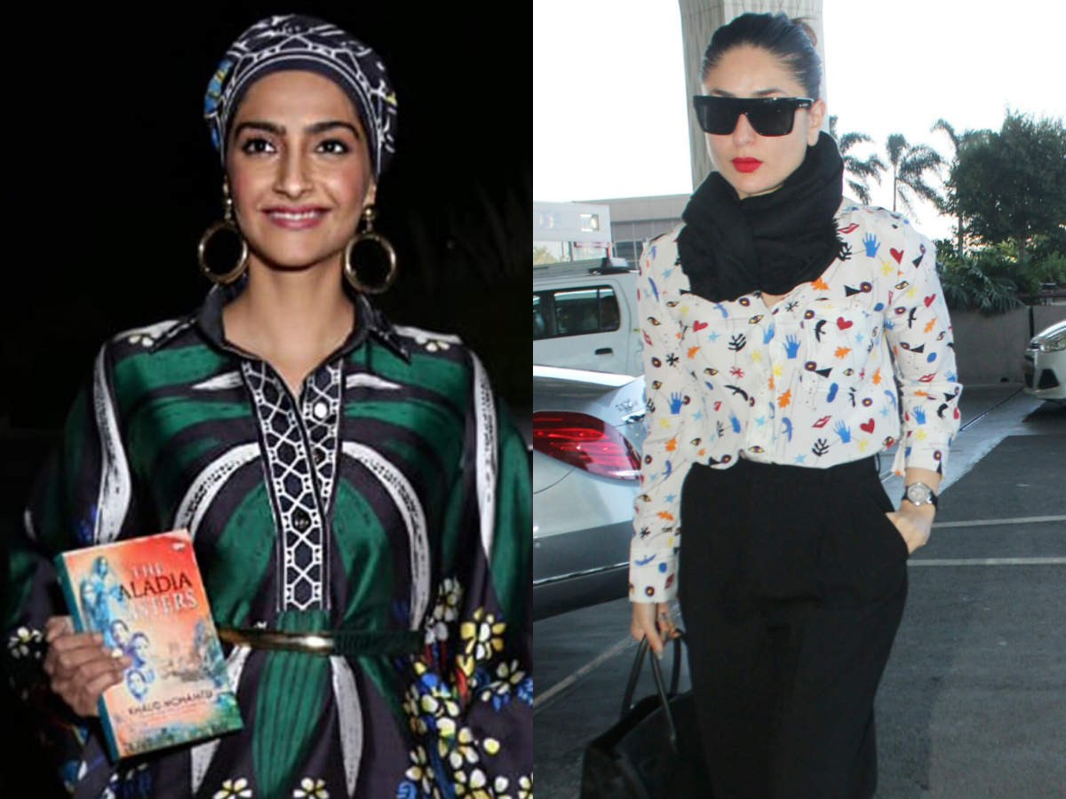 From Sonam Kapoor to Kareena Kapoor: How to style your scarf like a  Bollywood diva - Times of India