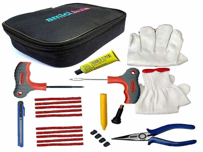 tubeless tire puncture repair kit