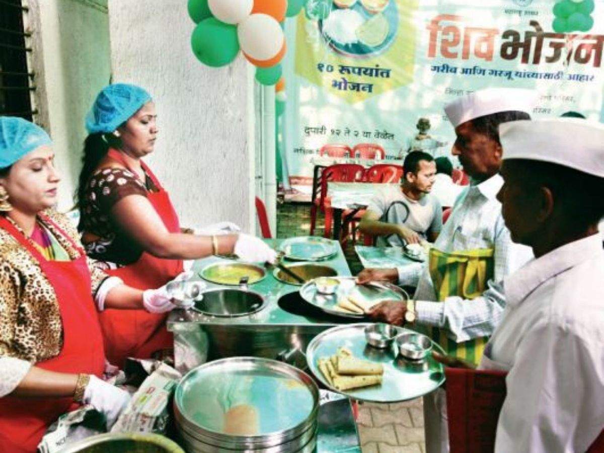 Of the 17,800 Shiv thalis served across the state on Monday, 16,034 were consumed