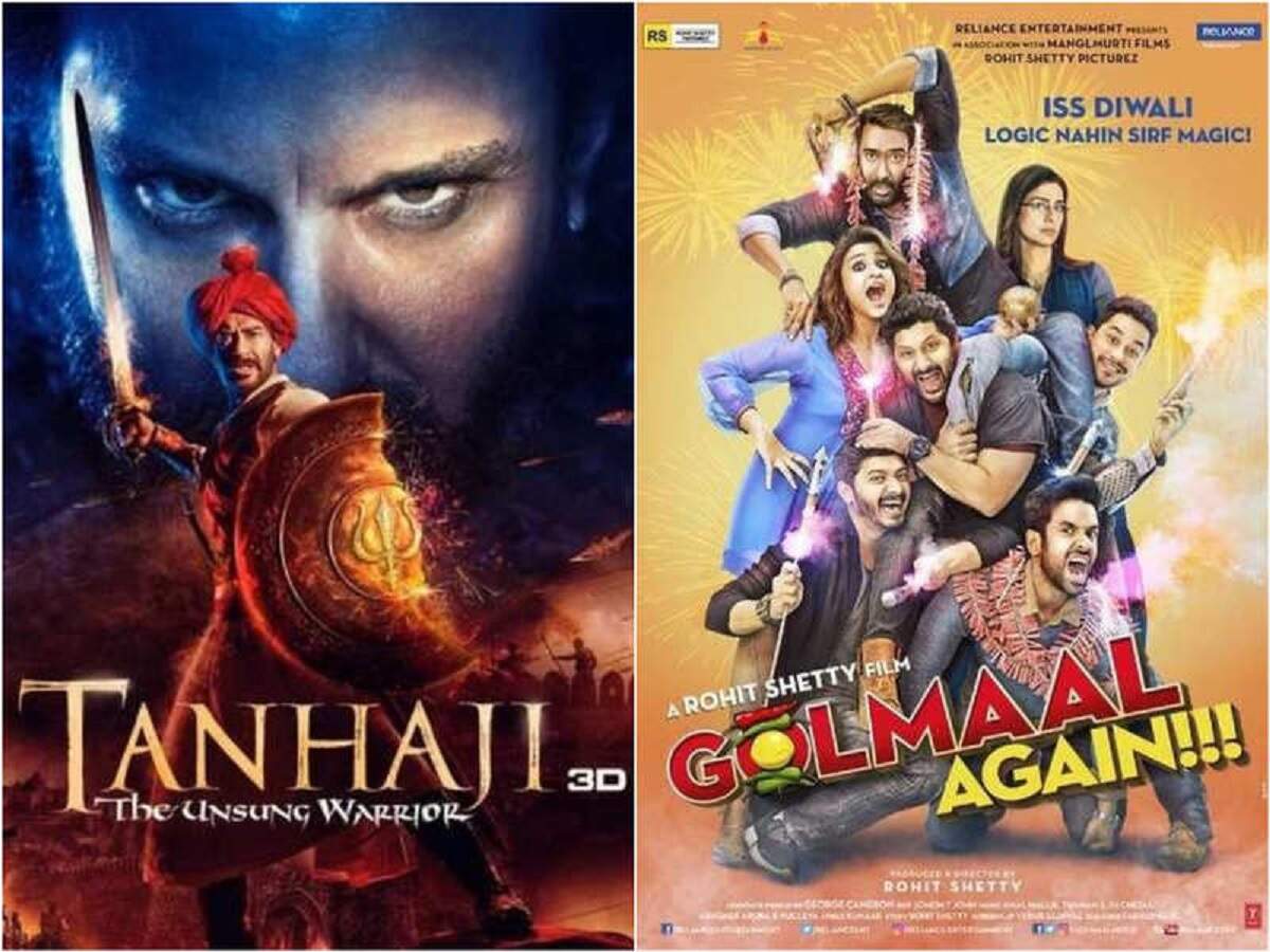 Ajay Devgn's 'Tanhaji: The Unsung Warrior' beats 'Golmaal Again' to become his BIGGEST worldwide hit thumbnail