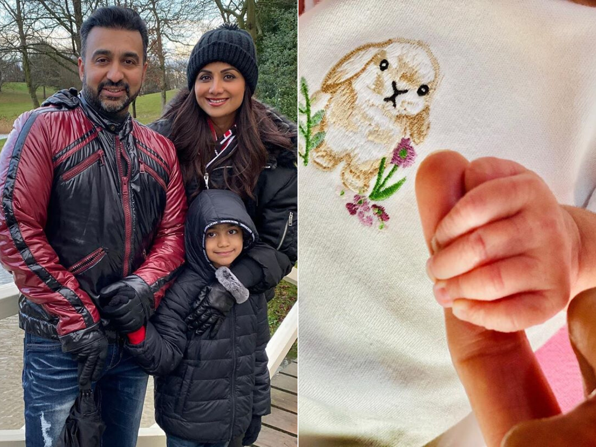 It S A Girl Shilpa Shetty Raj Kundra Welcome Their Second Child Times Of India