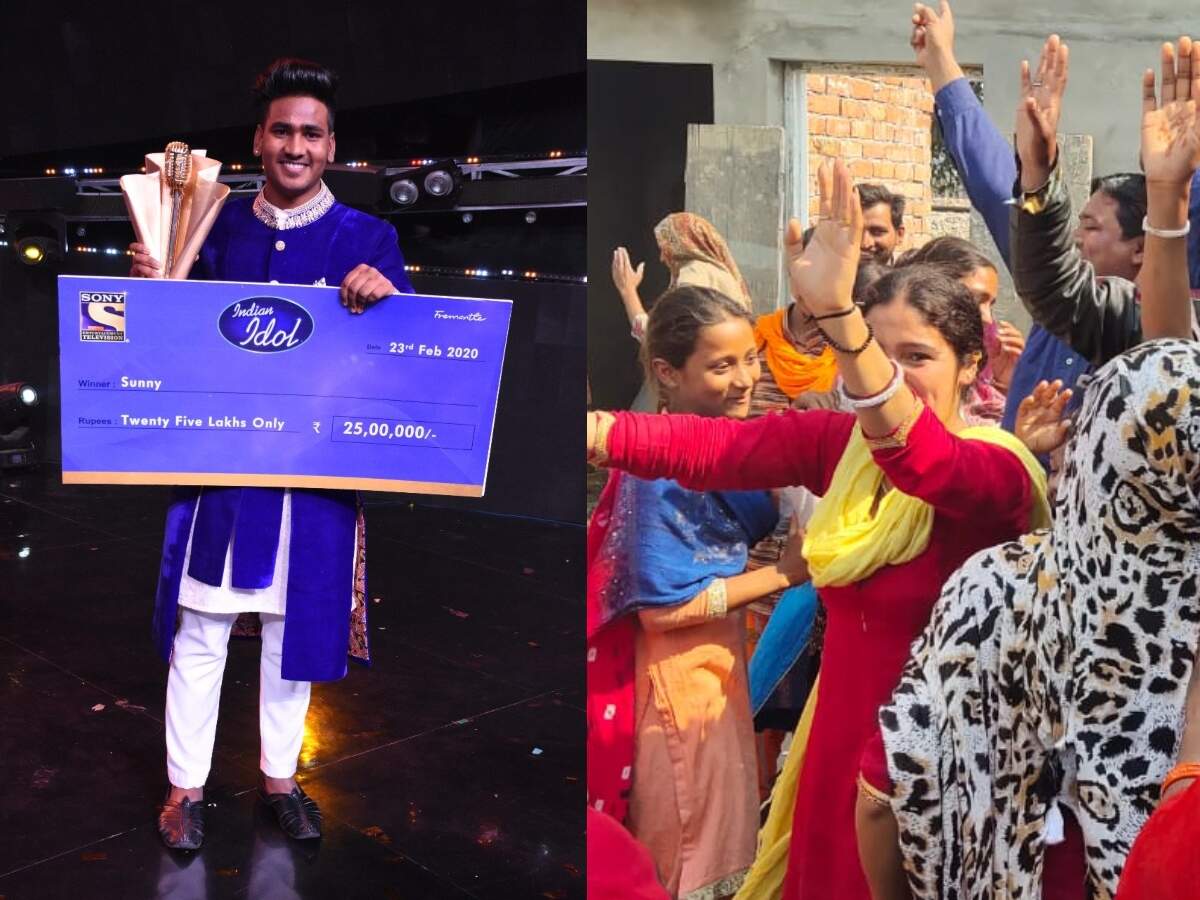 Bathinda rejoices Sunny winning singing reality show Indian Idol 11 thumbnail
