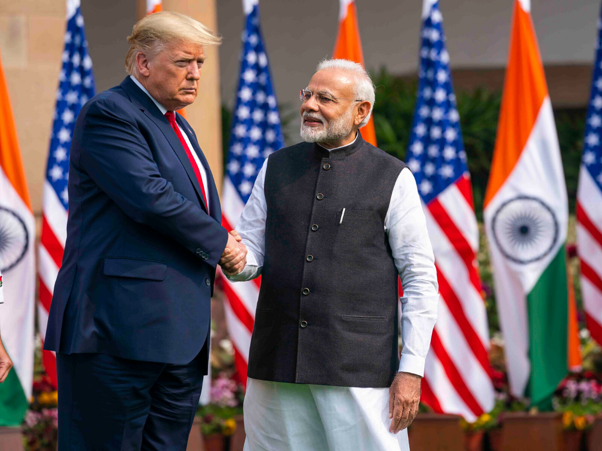 The White House followed Pramodi and the Indian president 