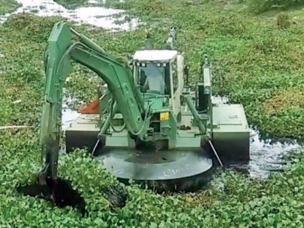 Proposals worth Rs 200 crore are in the pipeline to procure mini amphibians which clean smaller waterbodies.