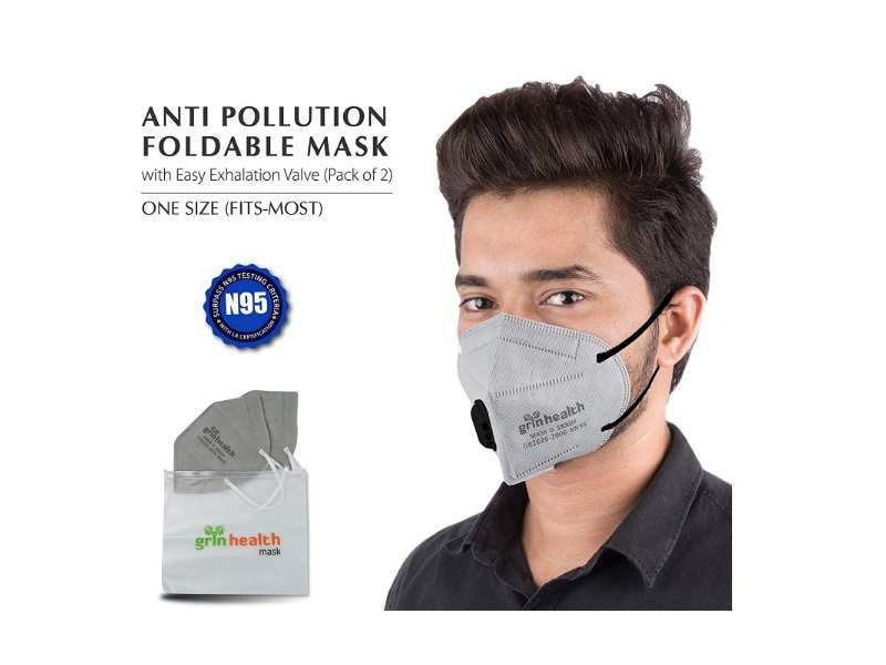 Download 47+ Anti-Pollution Face Mask With Exhalation Valve Front ...