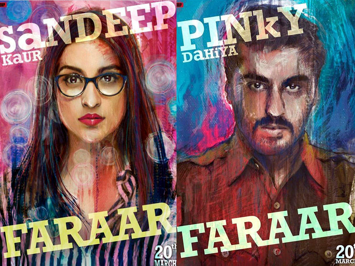 Sandeep Aur Pinky Faraar First Look Poster: Arjun Kapoor and Parineeti  Chopra introduce their partners in crime in &#39;Sandeep Aur Pinky Faraar&#39;  poster