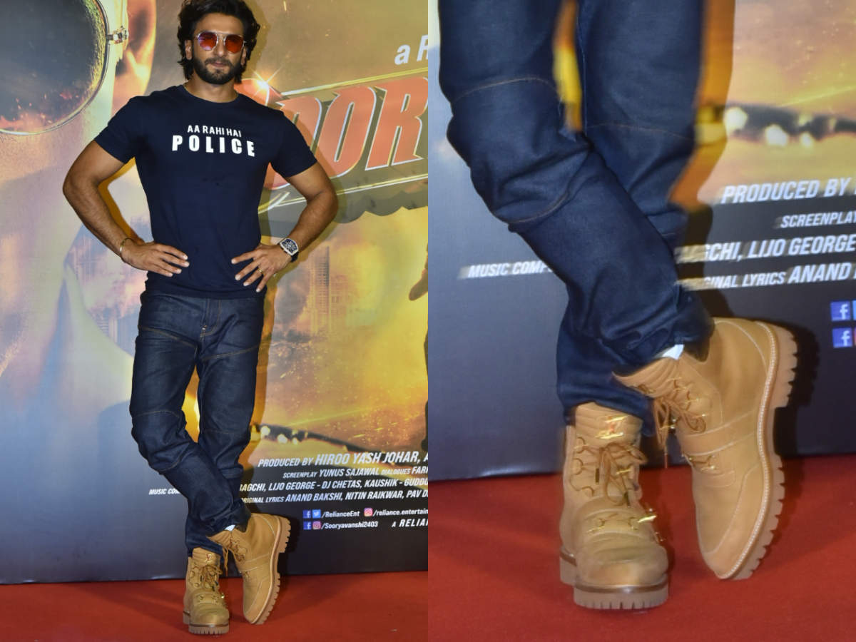 Ranveer Singh Stepped Out Wearing Expensive Heeled Boots By Louis