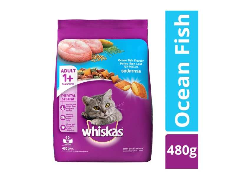 whiskas dry cat food 3kg