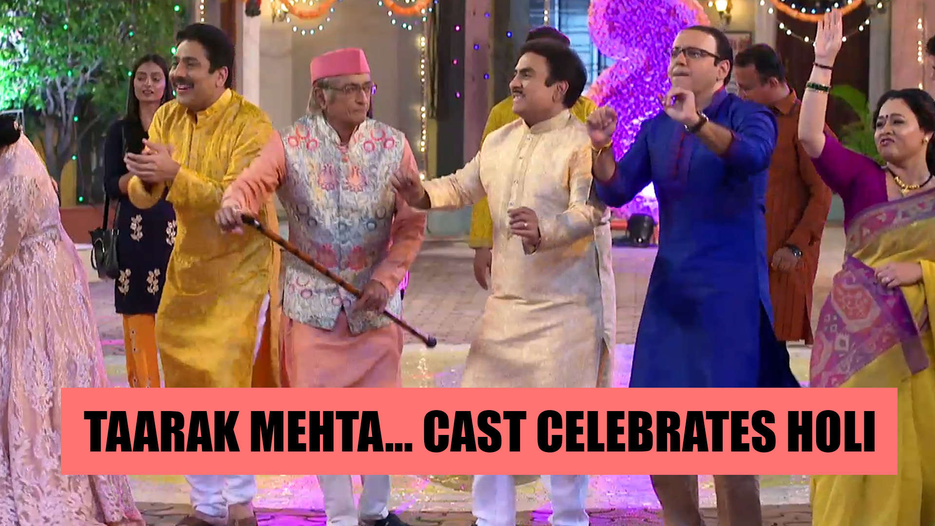Taarak Mehta Ka Ooltah Chashmah Cast To Celebrate Holi In Unique