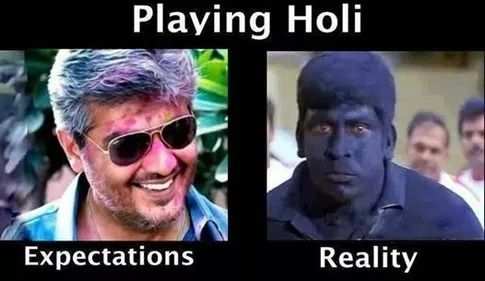 Happy Holi 2023 Memes, Wishes, Messages, Status & Quotes: These funny memes  and quirky messages about the festival of colors will make you laugh out  loud | - Times of India