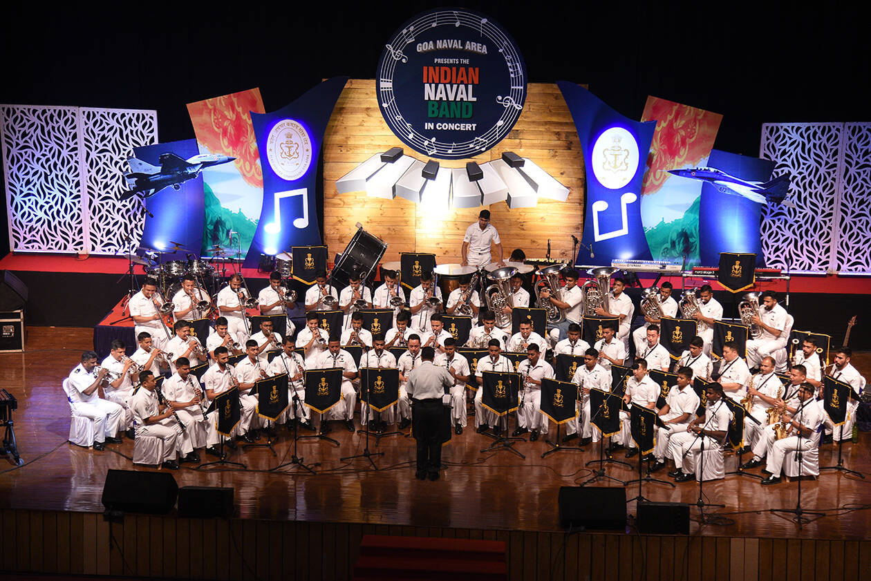 Indian Naval Band In Concert At Vasco Events Movie News Times Of India