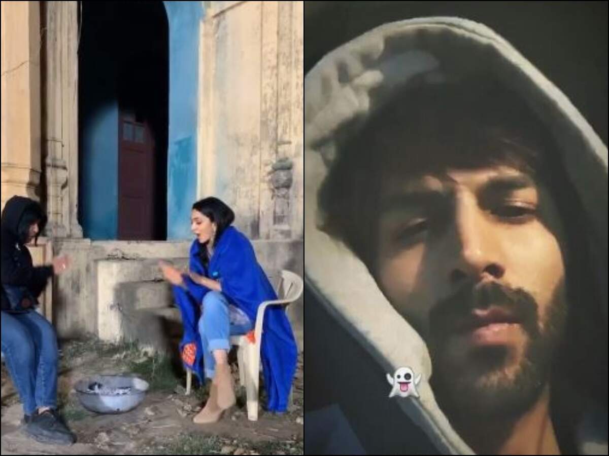 Bhool Bhulaiyaa 2 Kartik Aaryan And Kiara Advani Share A Sneak Peek From Their Night Shoot In Lucknow Hindi Movie News Times Of India bhool bhulaiyaa 2 kartik aaryan and