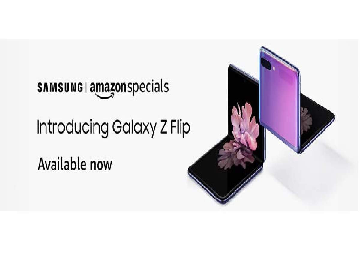 Samsung Galaxy Z Flip Available On Amazon Price In India And