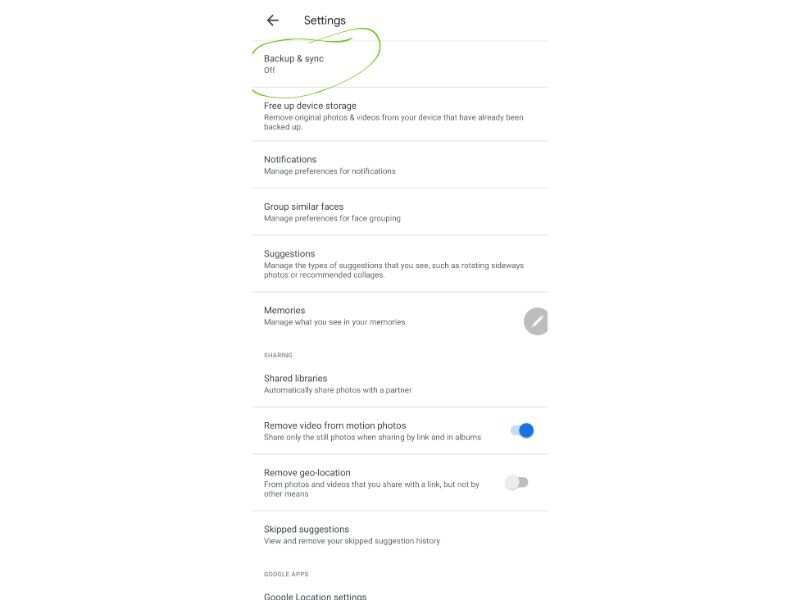 Google Photos How To Stop Google Photos From Backing Up Screenshots